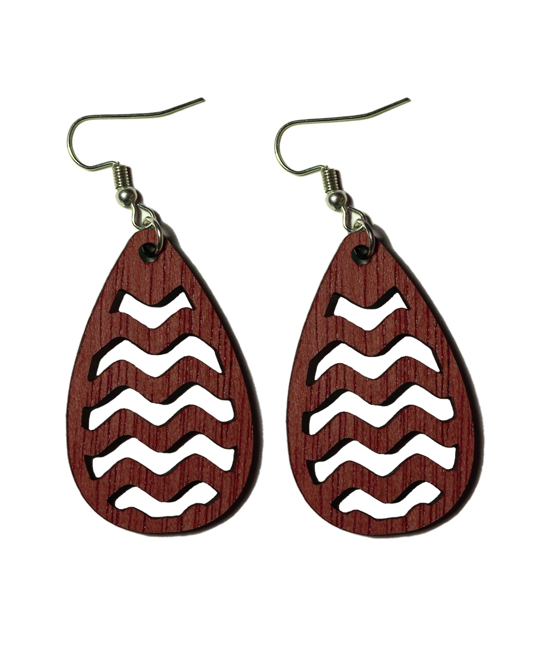 Brincos Gotas Onduladas